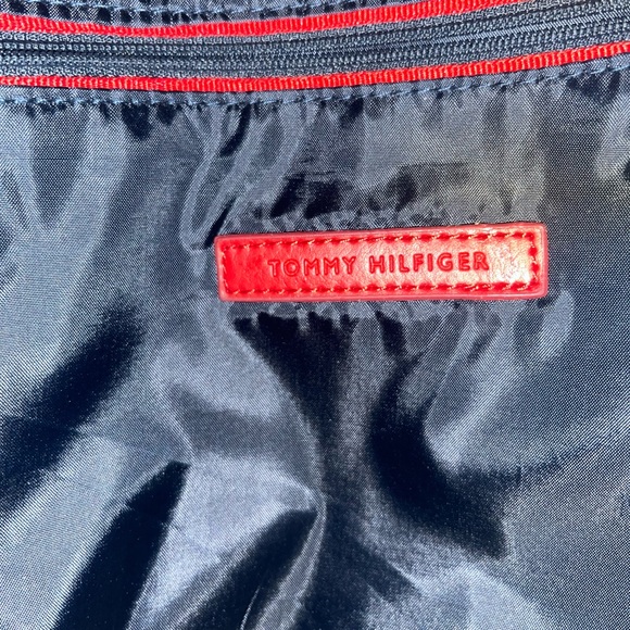 Tommy Hilfiger Saffiano PVC Top Handle Tote Handbag - Picture 3 of 5